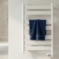 Adax Wave törölközőszárító 50×80 cm, 300 W, fehér